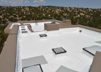 single ply membrane commercial roofing TPO and PVC